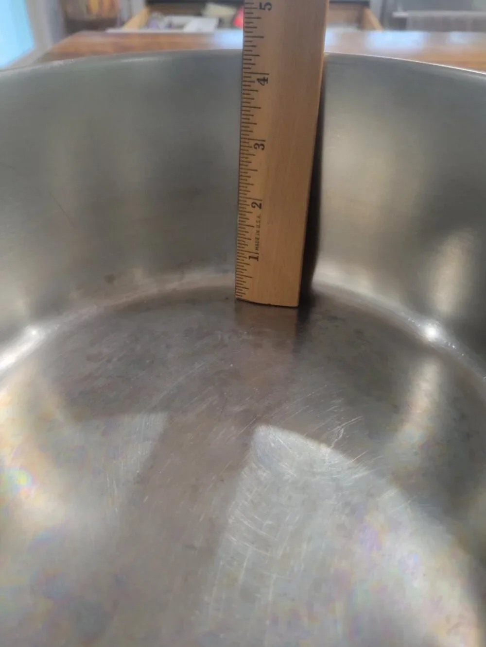 Revere Ware 1801 Stock Pot 4 Qt Copper Bottom Stainless Steel 2363973 with Lid